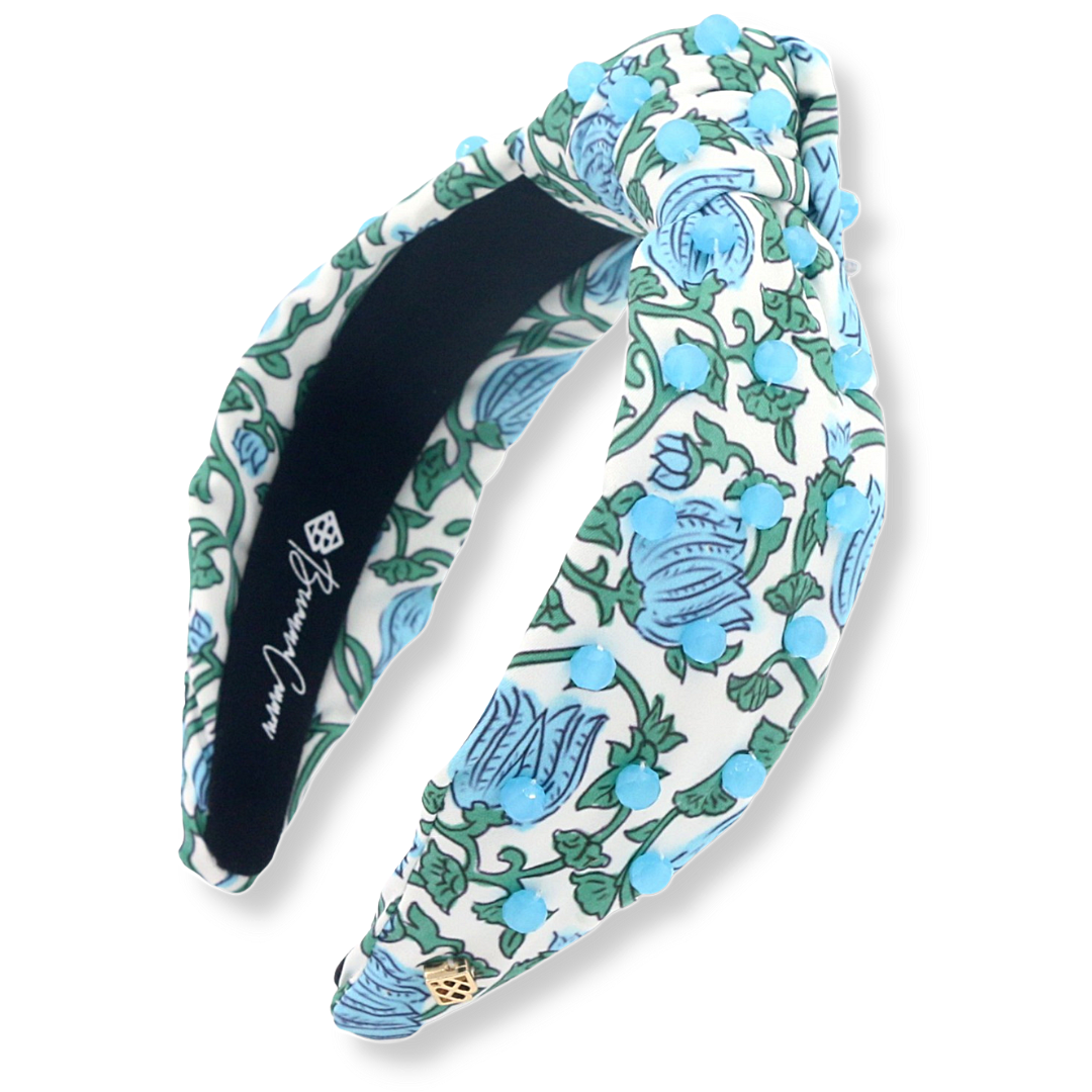 Blu Lily Boutique Brianna Cannon Adult Size Georgia Power G Cross Stitch Headband Final Sale