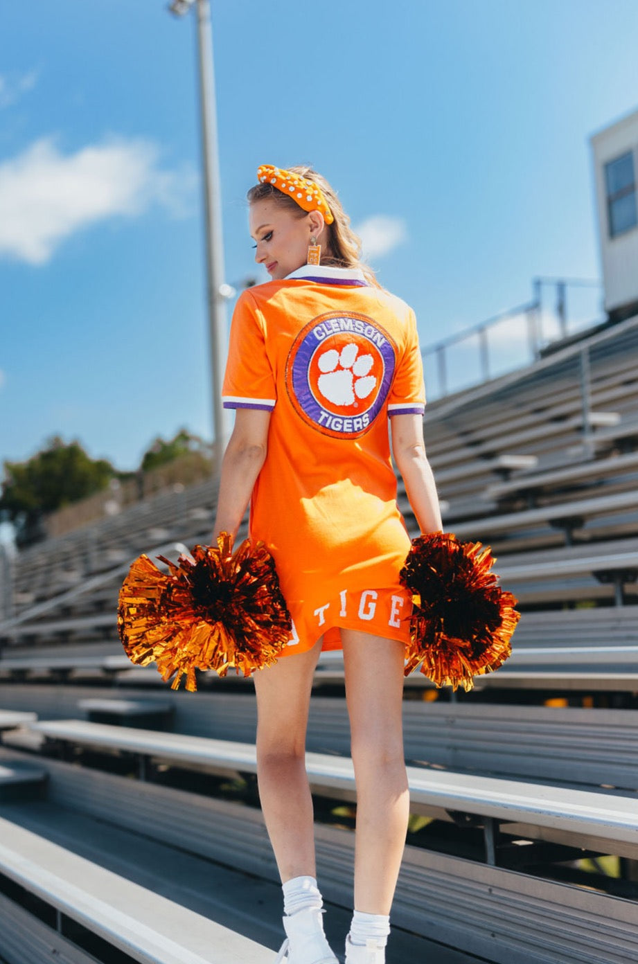 clemson orange dresses Clemson Gameday Outfits Show Tigers Pride