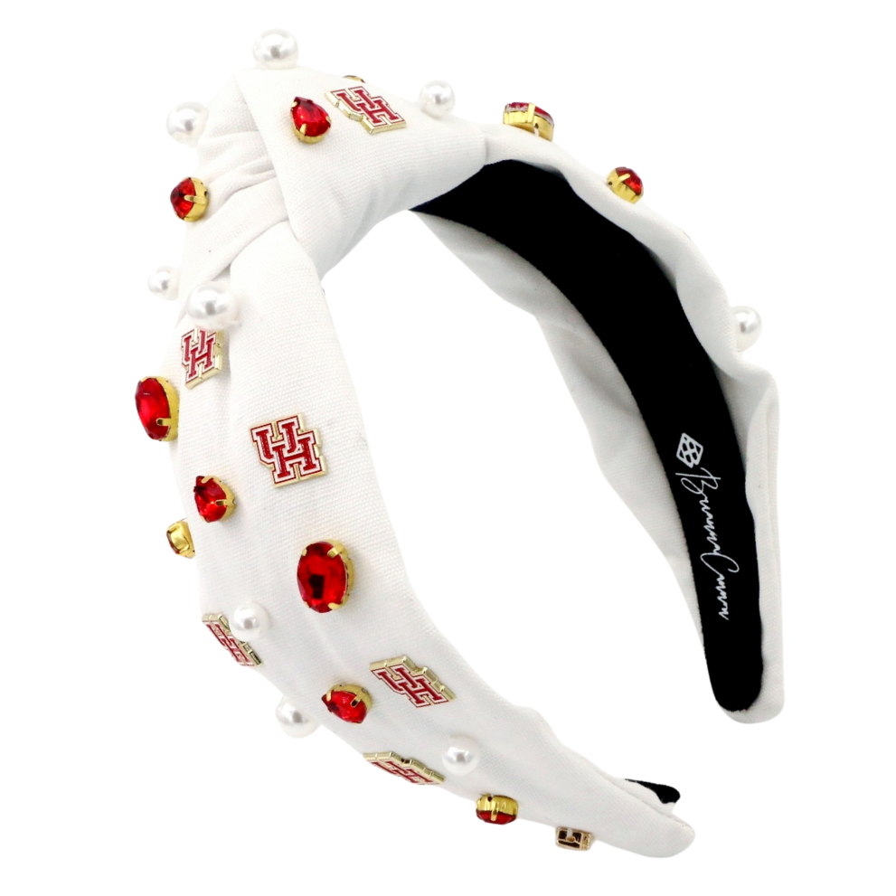 NEW BRIANNA CANNON uk logo headband in white Brianna Cannon Kentucky Wildcats Logo Headband main image 2