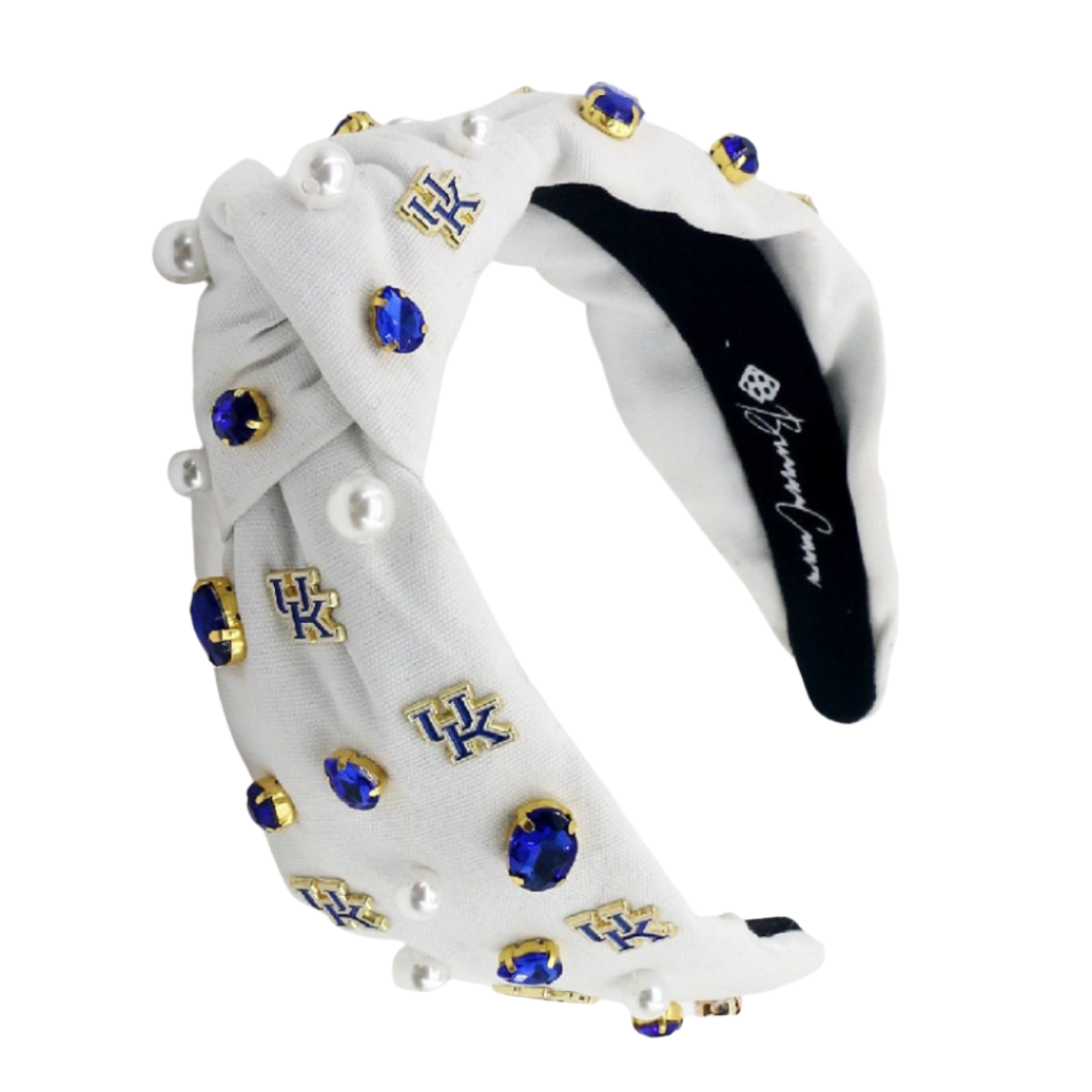 Kentucky White Logo Headband – Brianna Cannon display picture 1