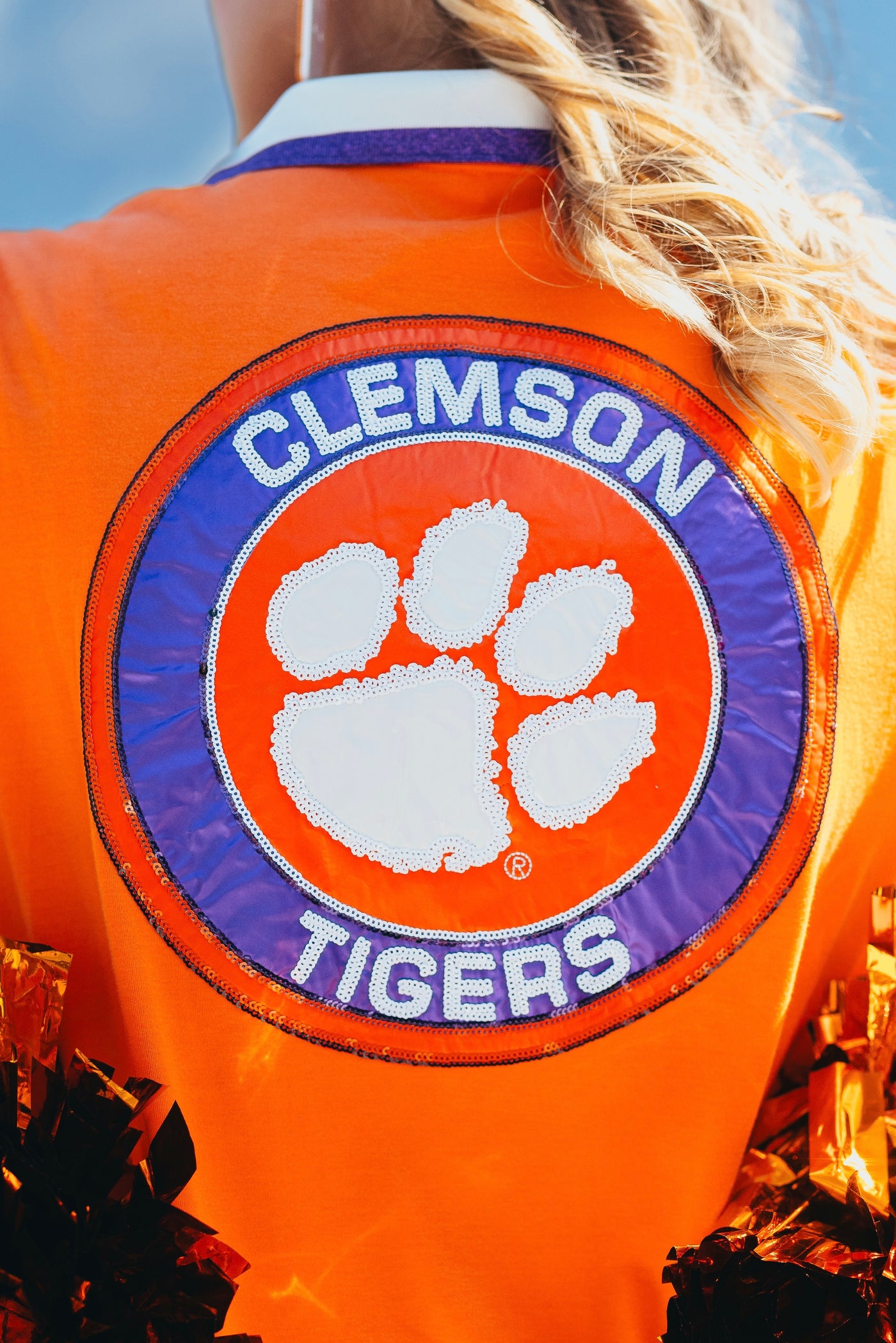 Clemson BC Club Dress with Paw