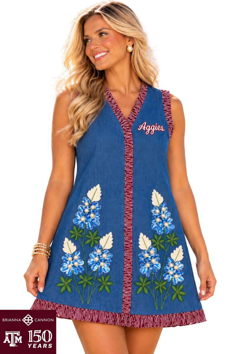 Texas A&M 150 Bluebonnet Dress