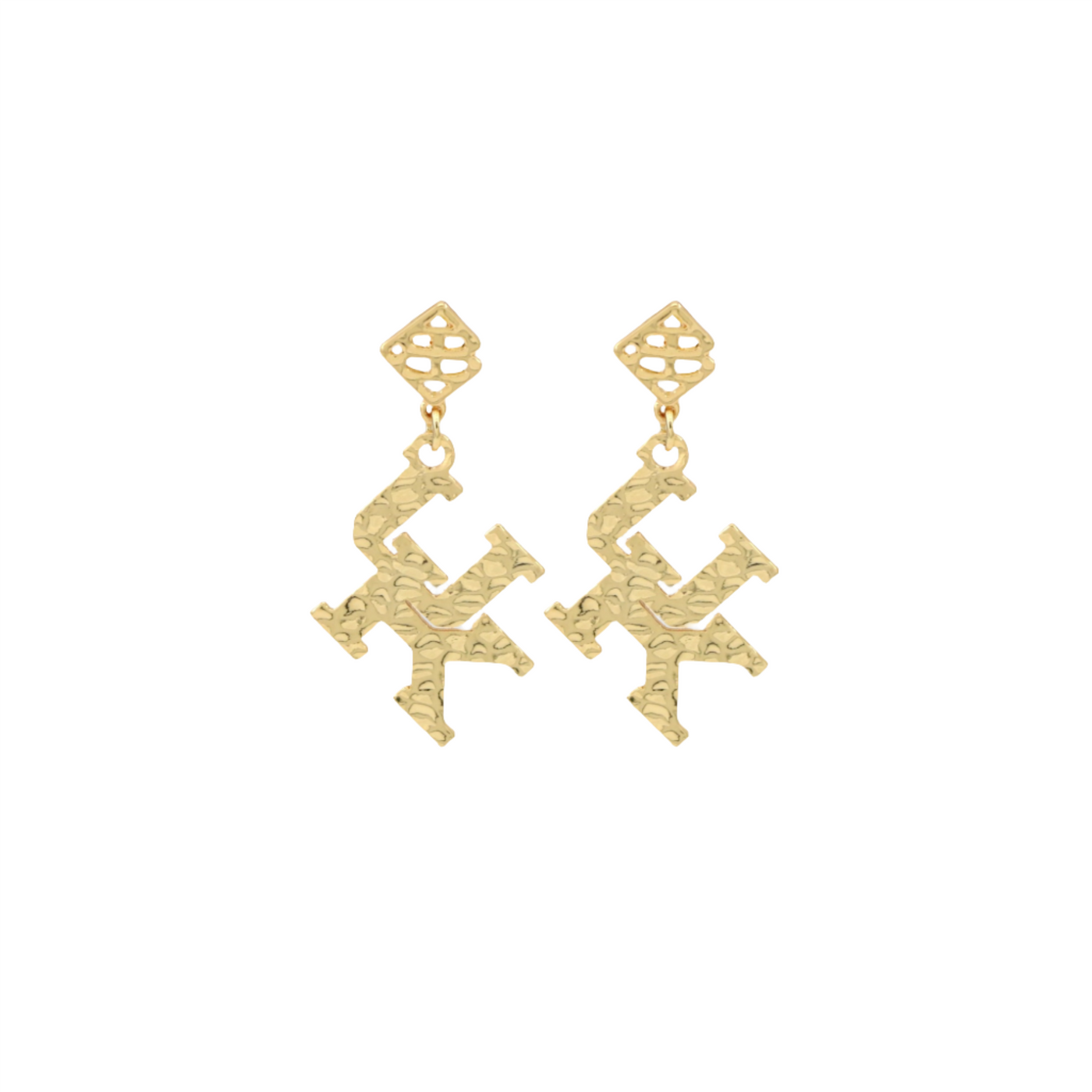 Kentucky Gold Logo Earring with BC Logo