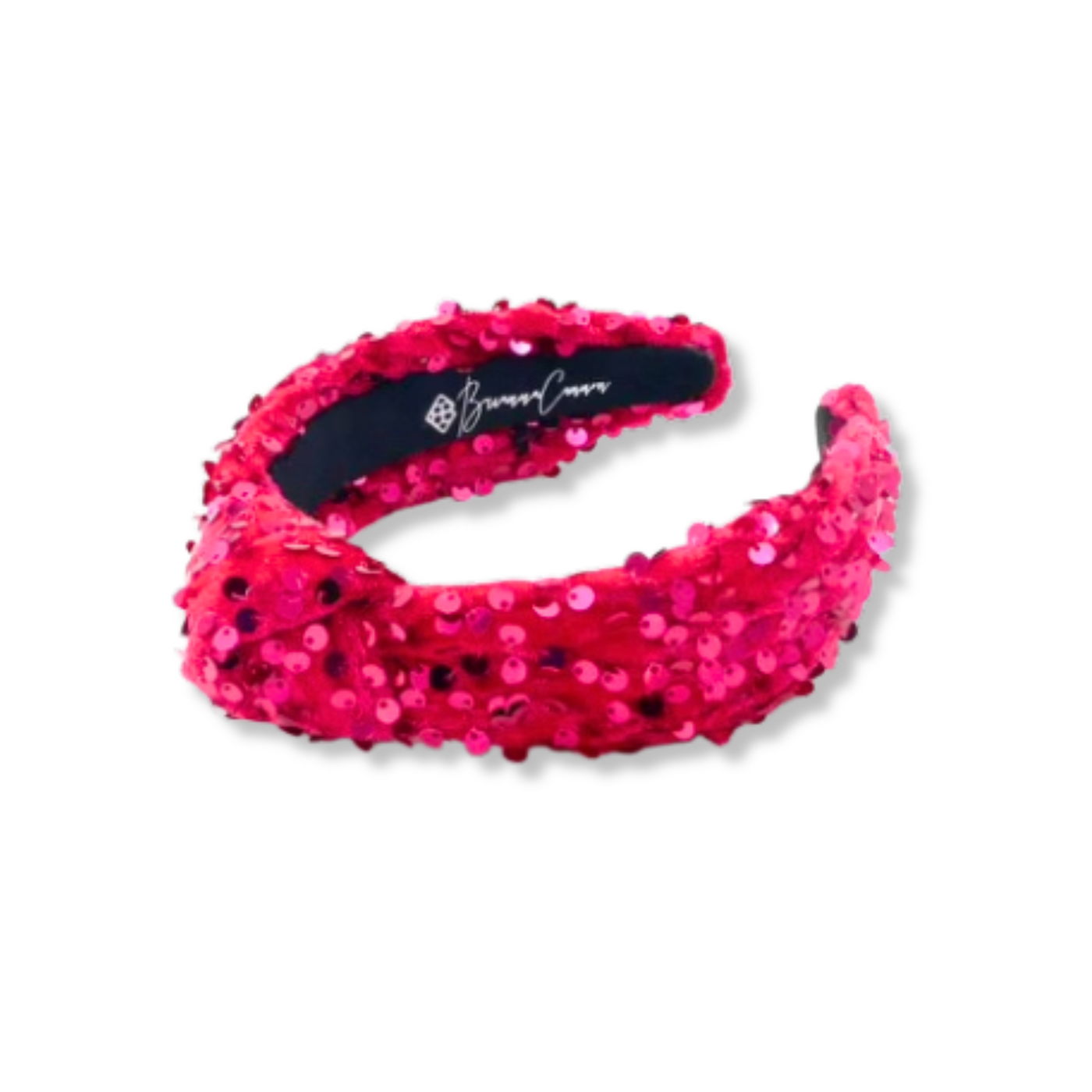 Child Size Pink Sequin Knotted Headband