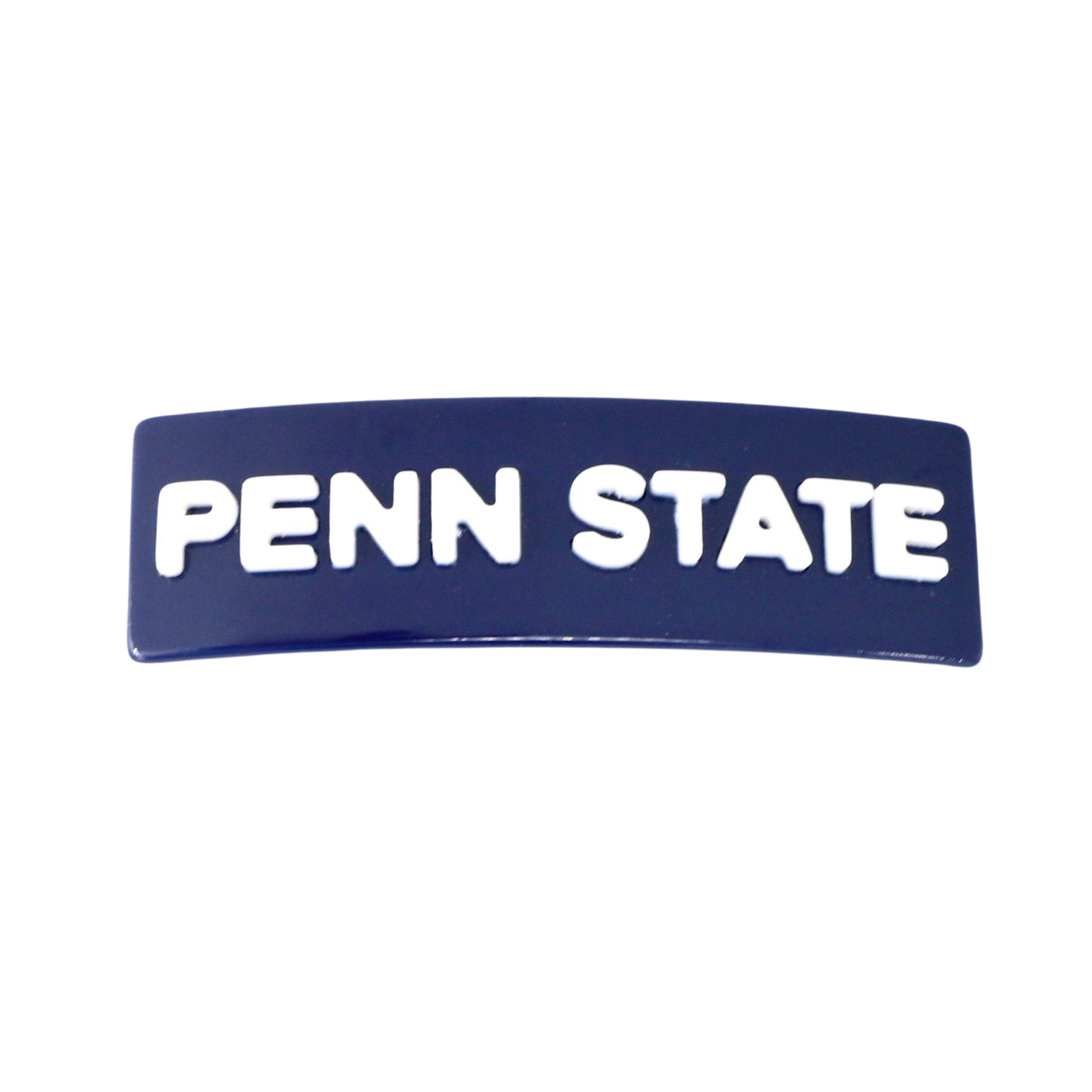 Penn State Navy PENN STATE Rectangle Barrette Clip