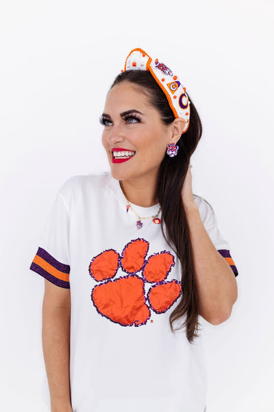 Clemson College Vault Rope Headband