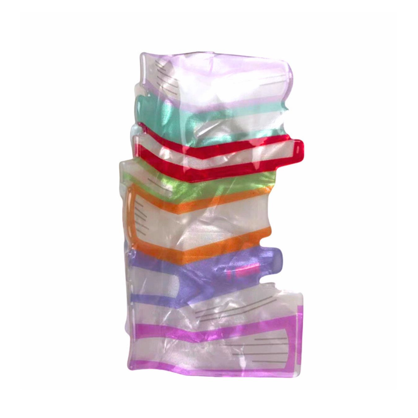 School Books Claw Clip