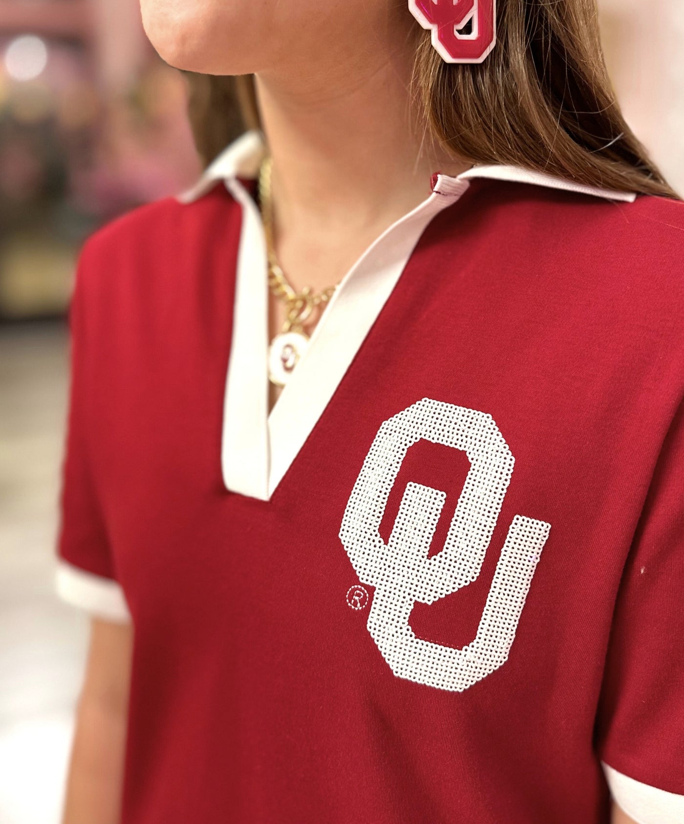 Oklahoma BC Club Dress with Schooner Logo