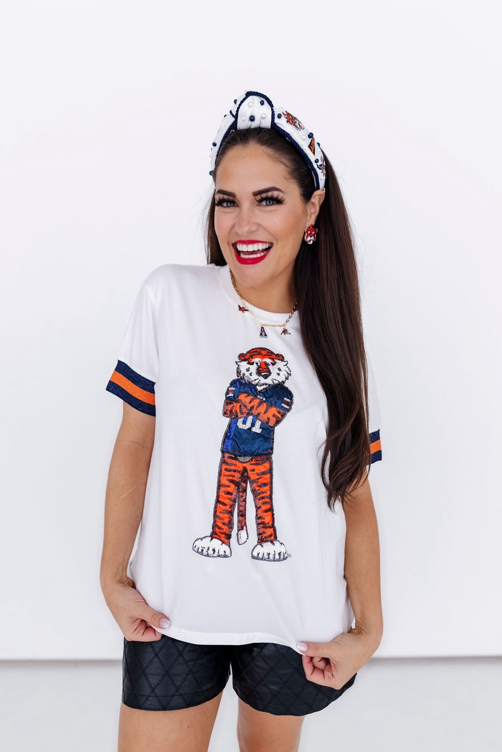 Auburn College Vault Rope Headband