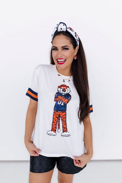 Auburn College Vault Rope Headband