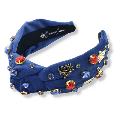 Fan Gear Basketball Headband in Blue