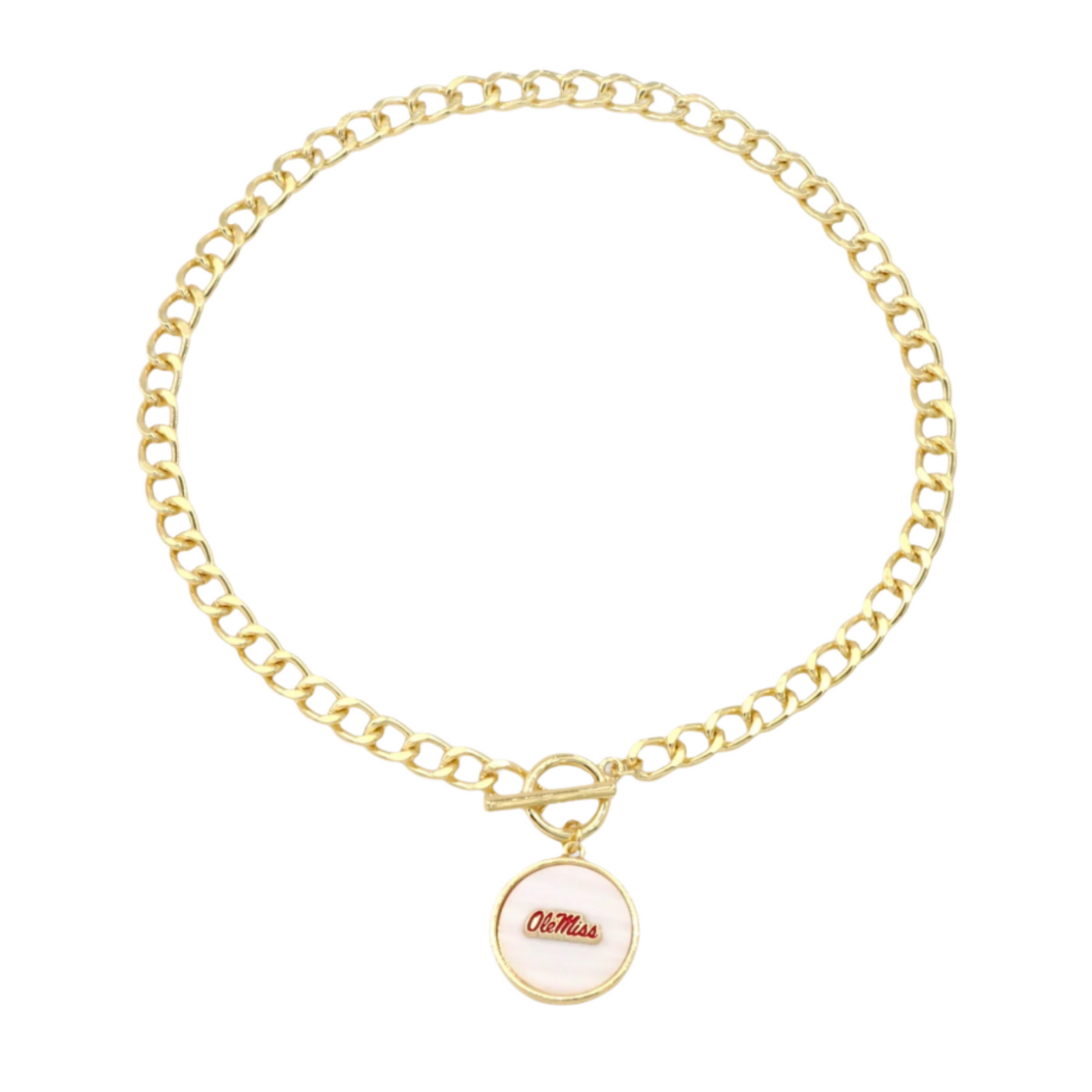 Ole Miss Logo Necklace Brianna Cannon