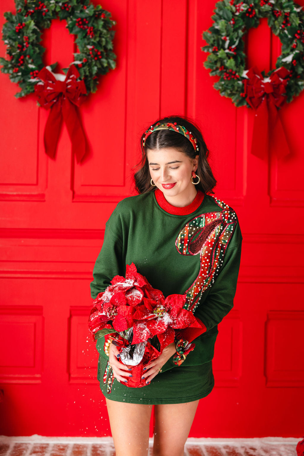 Thin Holiday Plaid Headband