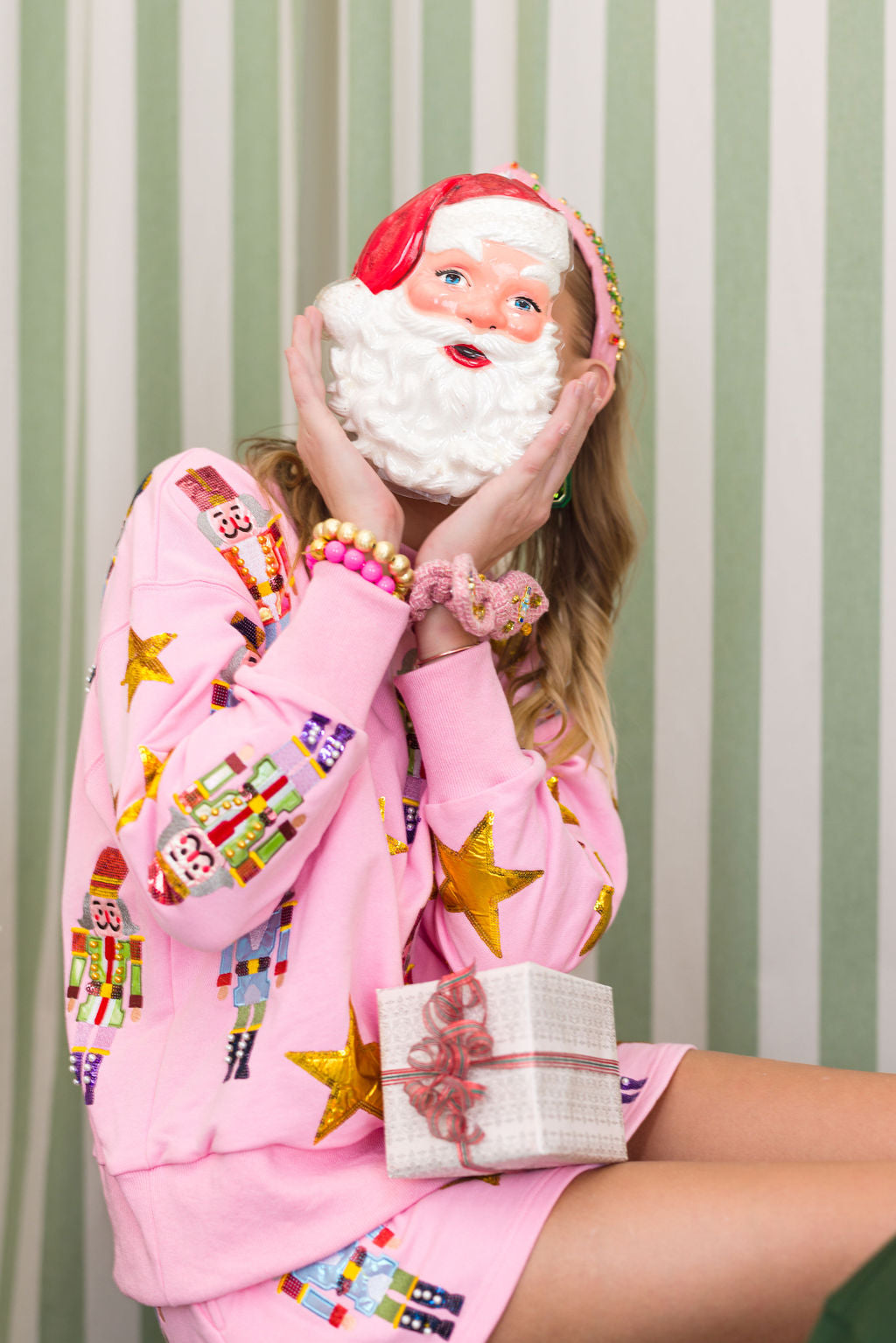 BC Pink Nutcracker Sweatshirt & Skirt Set PRE-ORDER (Est  Ship 11/1)