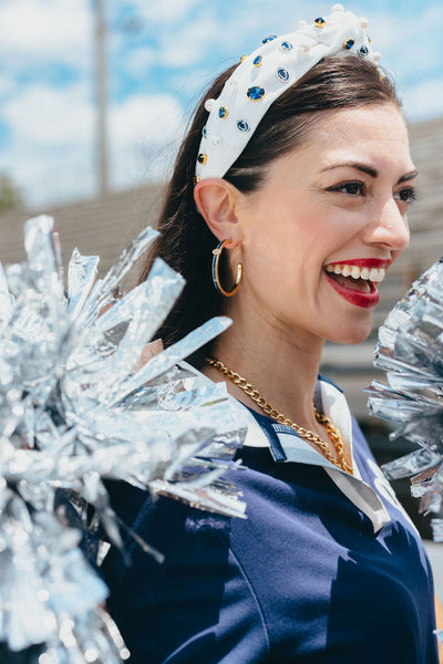 Penn State Logo Hoop Earrings