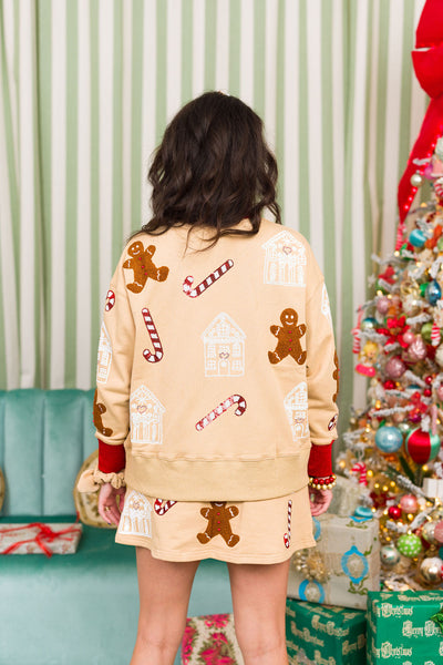 BC Gingerbread Sweets Sweatshirt & Skirt/Skort Set PRE-ORDER (Est. Ship 10/25)