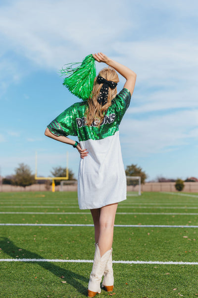 Adult Southlake Carroll Sequined Jersey Dress