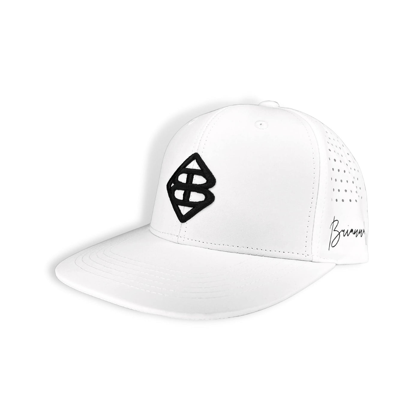 White BC Logo Cap