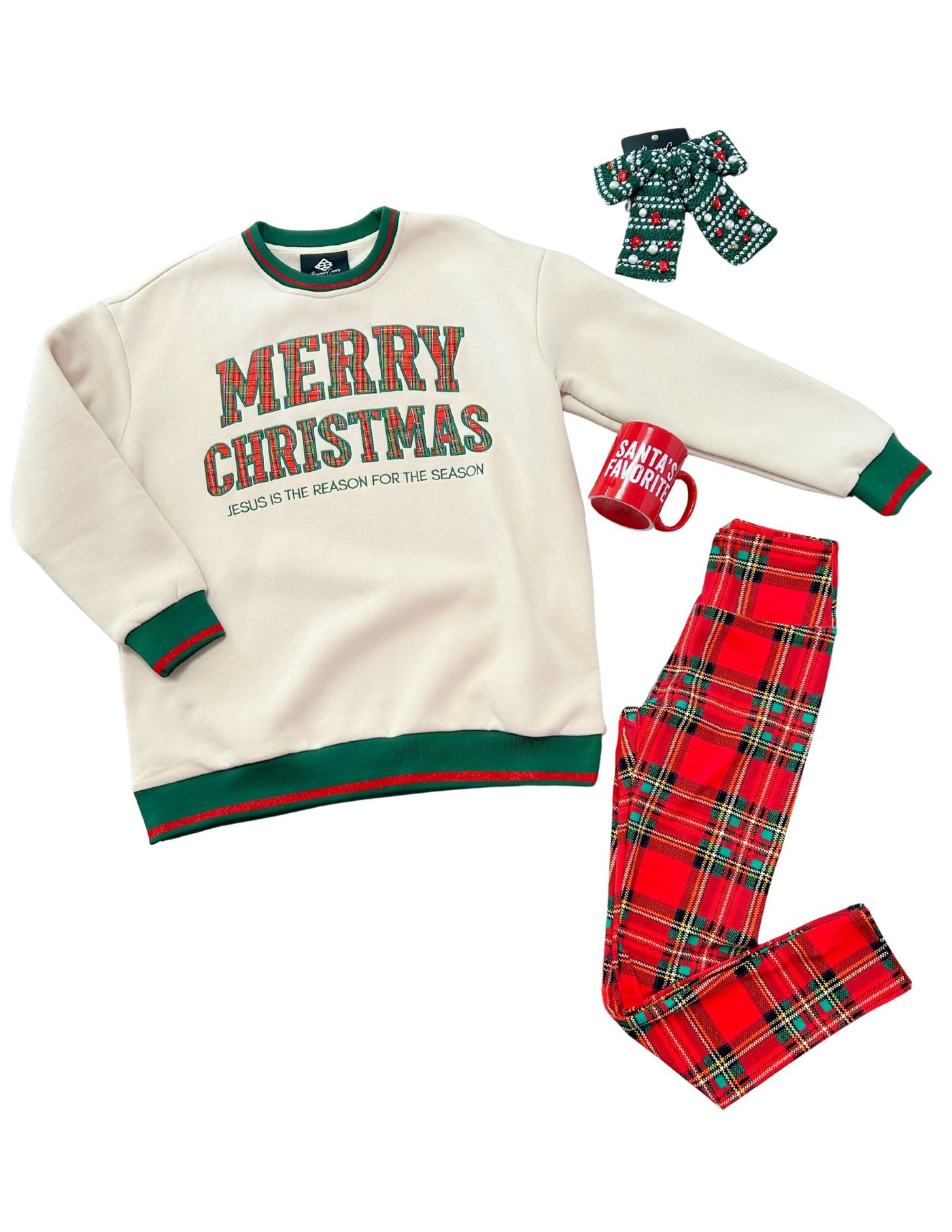 Tartan Plaid Leggings PRE-ORDER (Est. Ship 12/8)