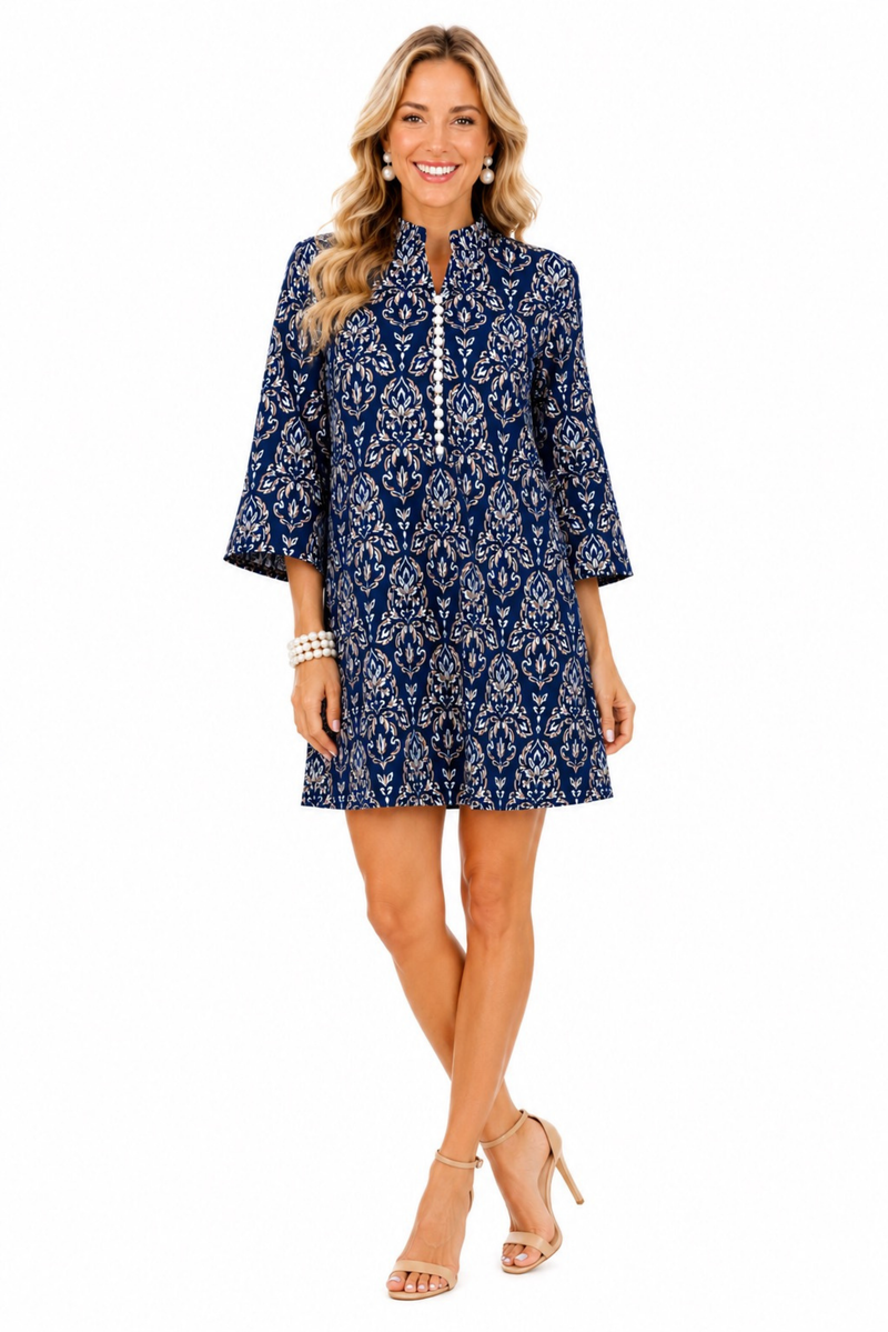 BC Caftan - Santorini Blue Lace