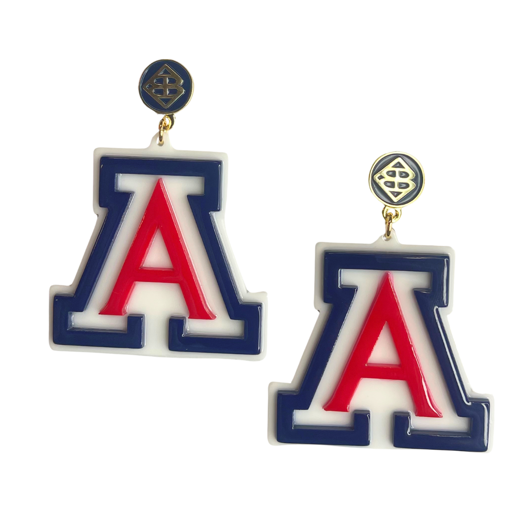 University of Arizona Logo Earring