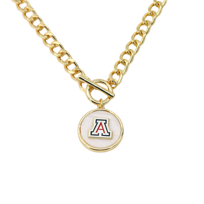 University of Arizona Logo  Necklace