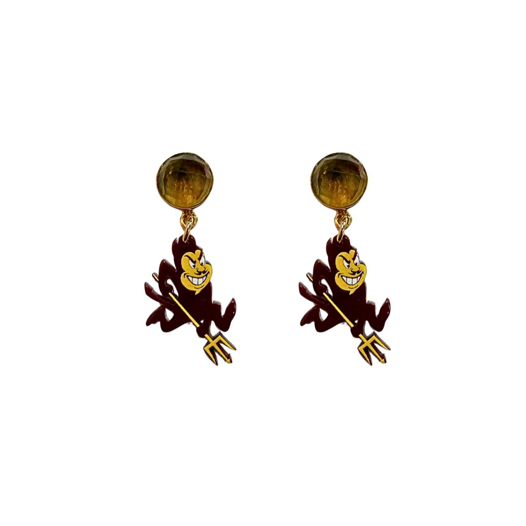 Arizona State Sun Devils Mini Earrings