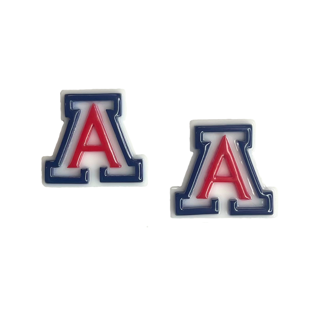 University of Arizona Logo Stud Earrings