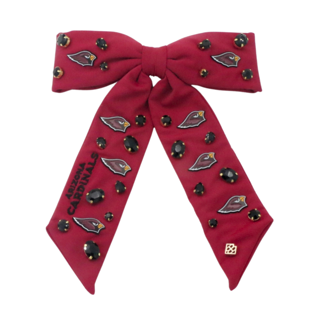 Arizona Cardinals Red Bow Barrette