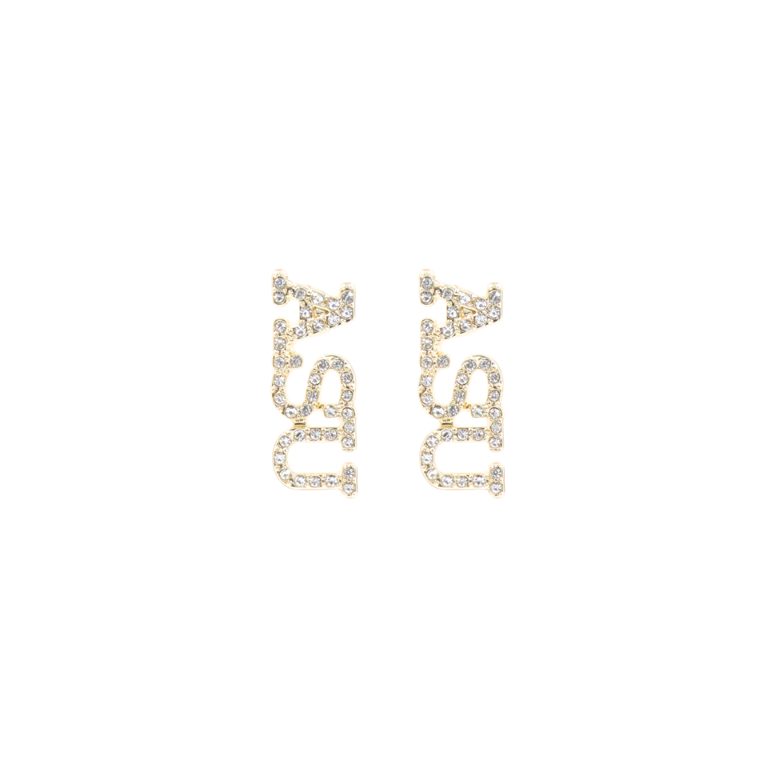 Arizona State ASU Pavé Rhinestone Stud Earrings