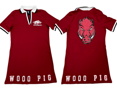 Arkansas BC Club Dress with Razorback