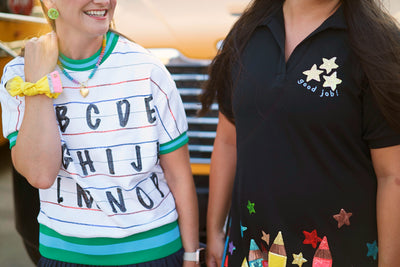 School Days ABC Short Sleeve Sweatshirt