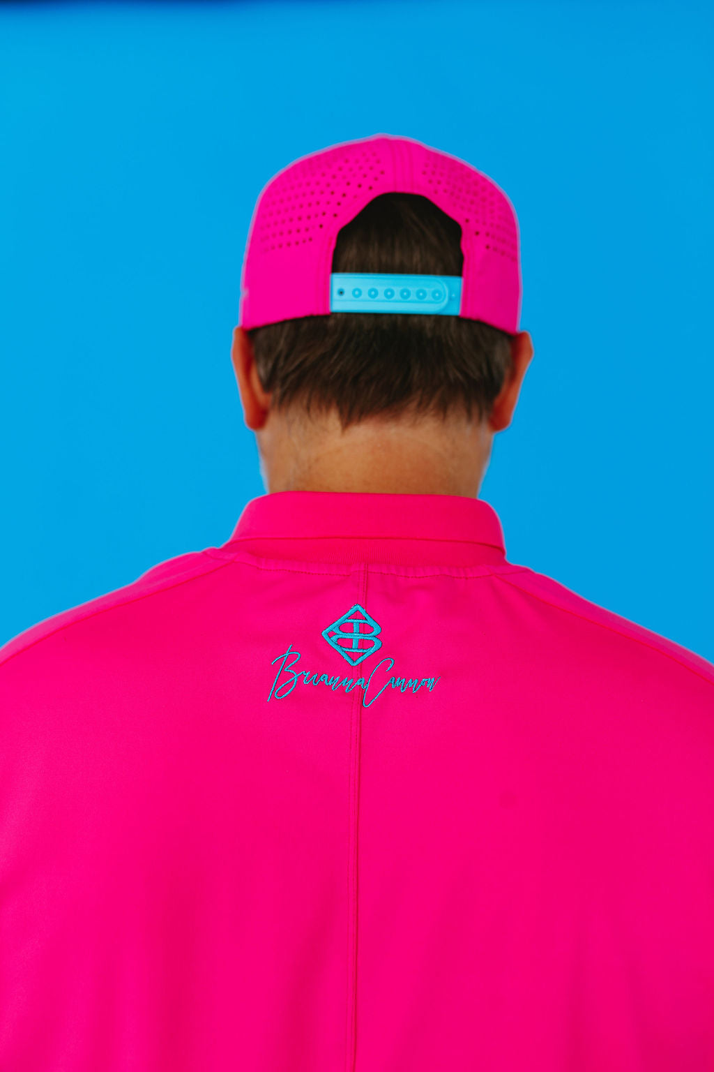 Hot Pink BC Snapback Hat