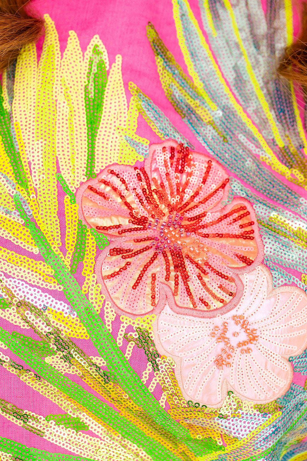 Palm Princess Sundress