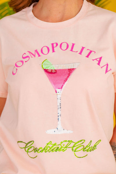 Cosmopolitan Cocktail Club T Shirt