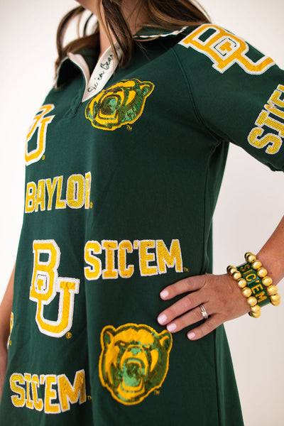 Baylor Logo Patch Dress