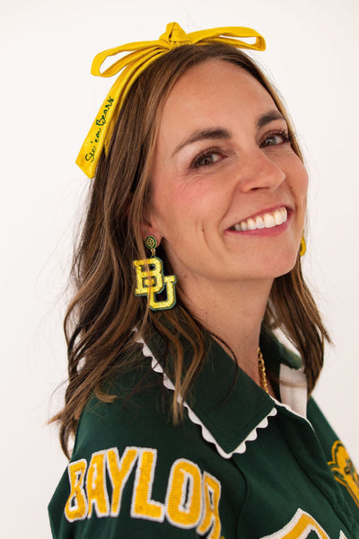 Baylor Logo Earrings