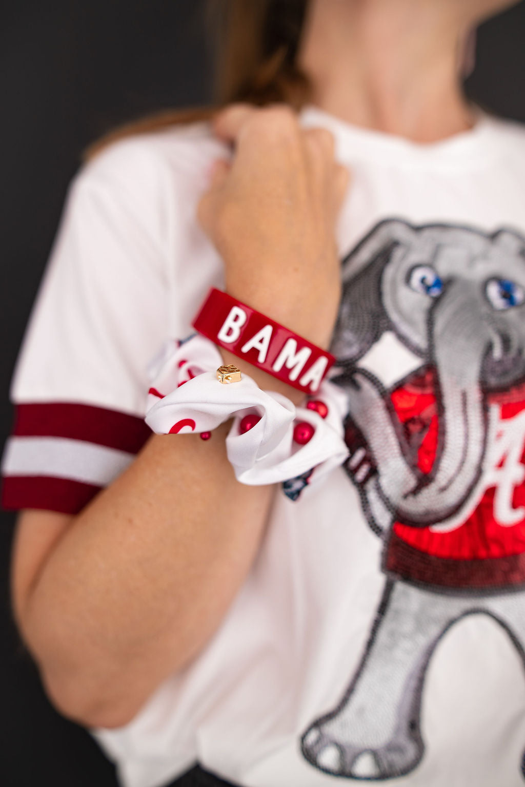 Crimson BAMA Cuff