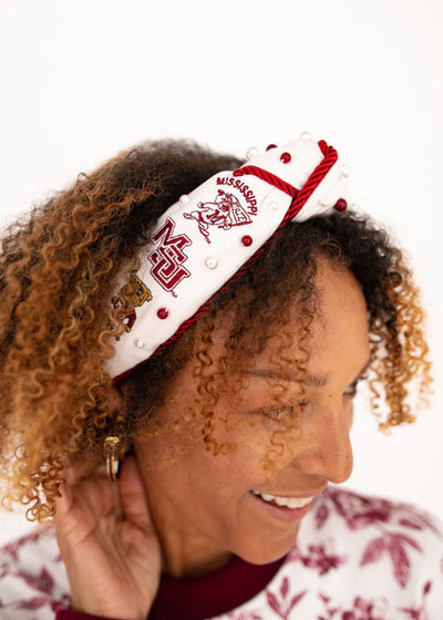 Mississippi State Vintage Logo Headband