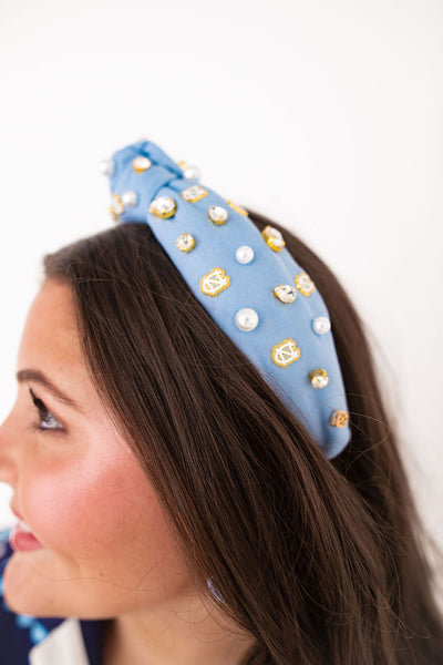 North Carolina Blue Logo Headband