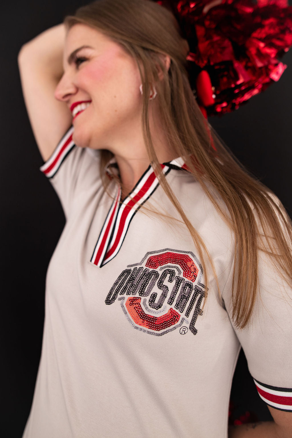 Ohio State BC Club Dress with Buckeye Logo
