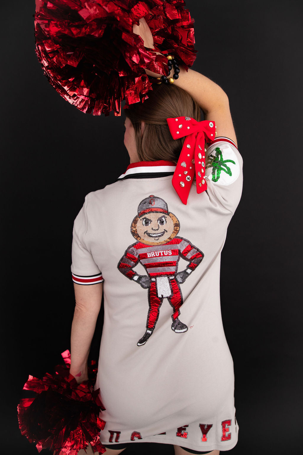 Ohio State BC Club Dress with Buckeye Logo