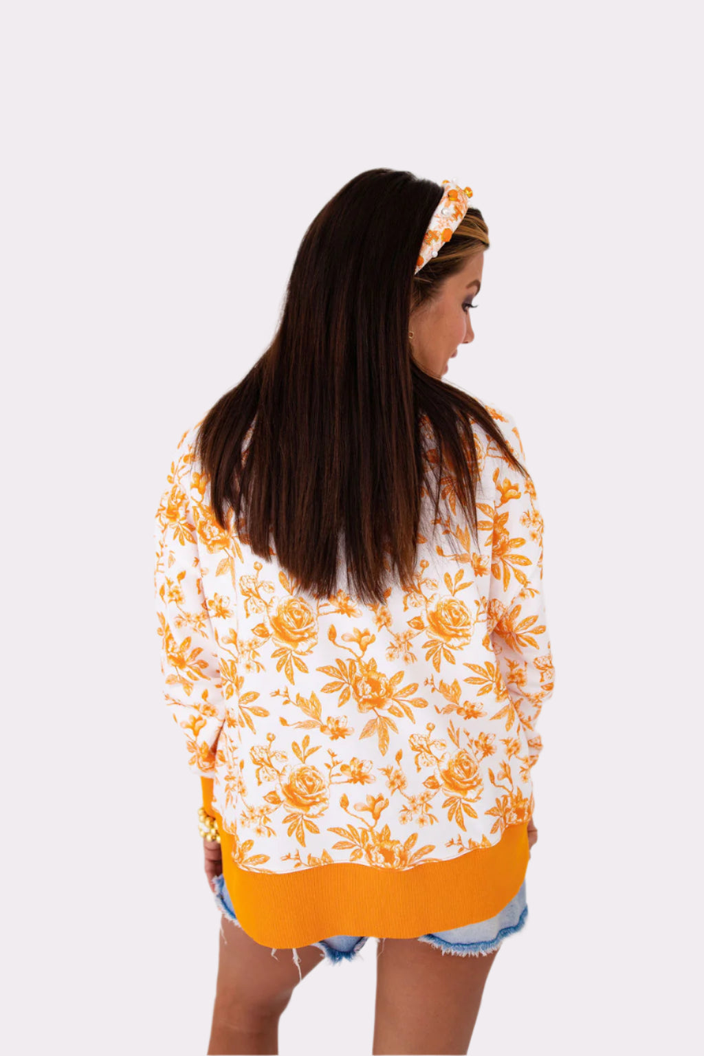 Tennessee Floral Toile Sweatshirt