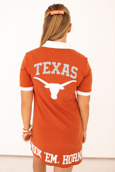 Texas BC Club Dress with Longhorn