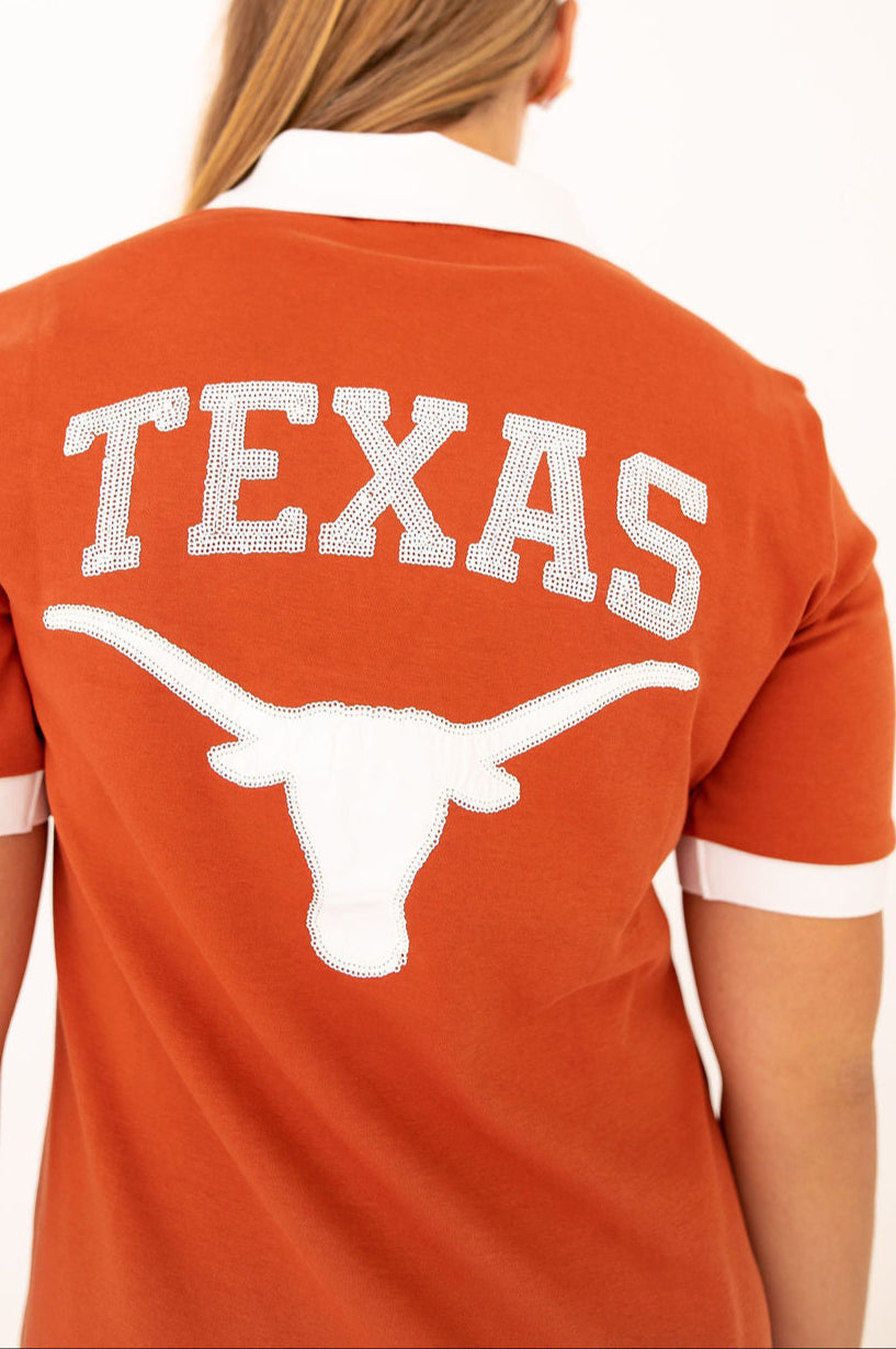Texas BC Club Dress with Longhorn