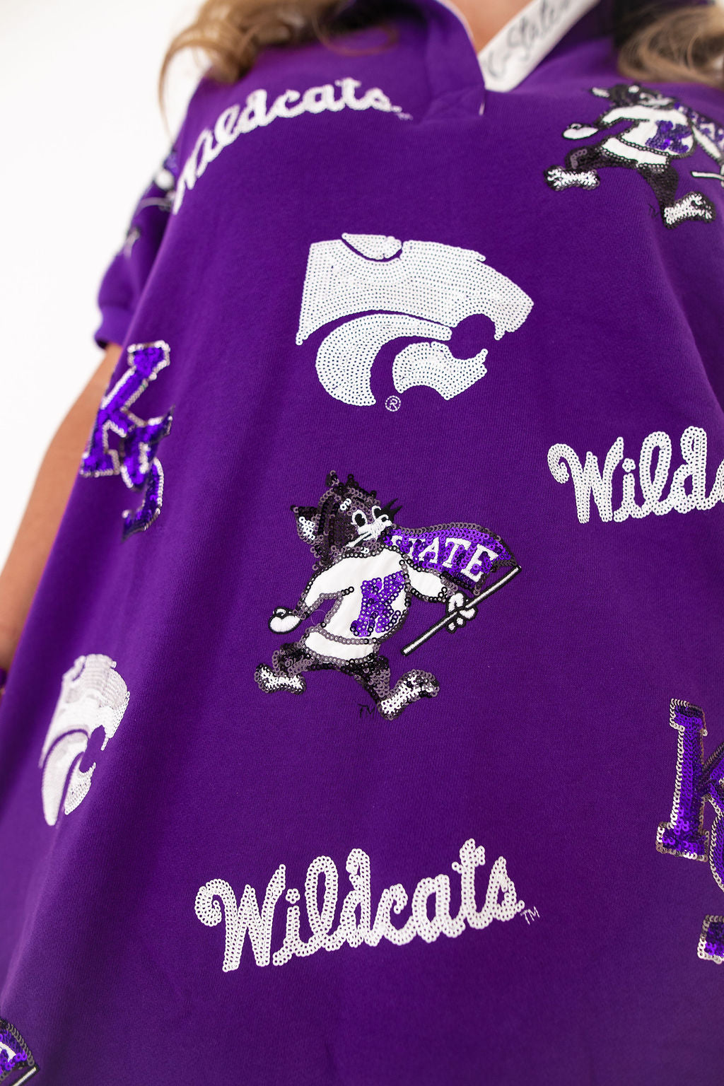Kansas State Logo Patch Dress