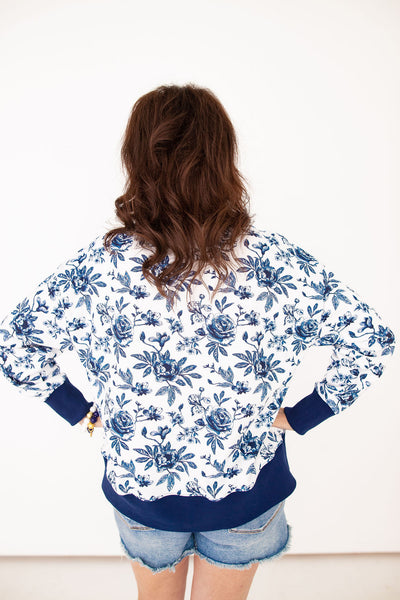 Penn State Floral Toile Sweatshirt