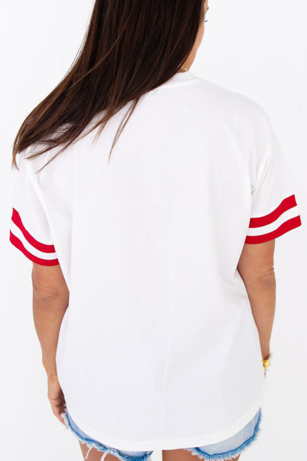 Indiana Sparkle Logo T-Shirt