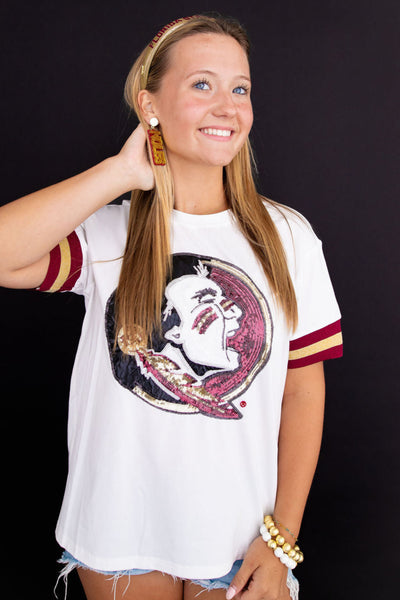 Florida State Sparkle Logo T-Shirt