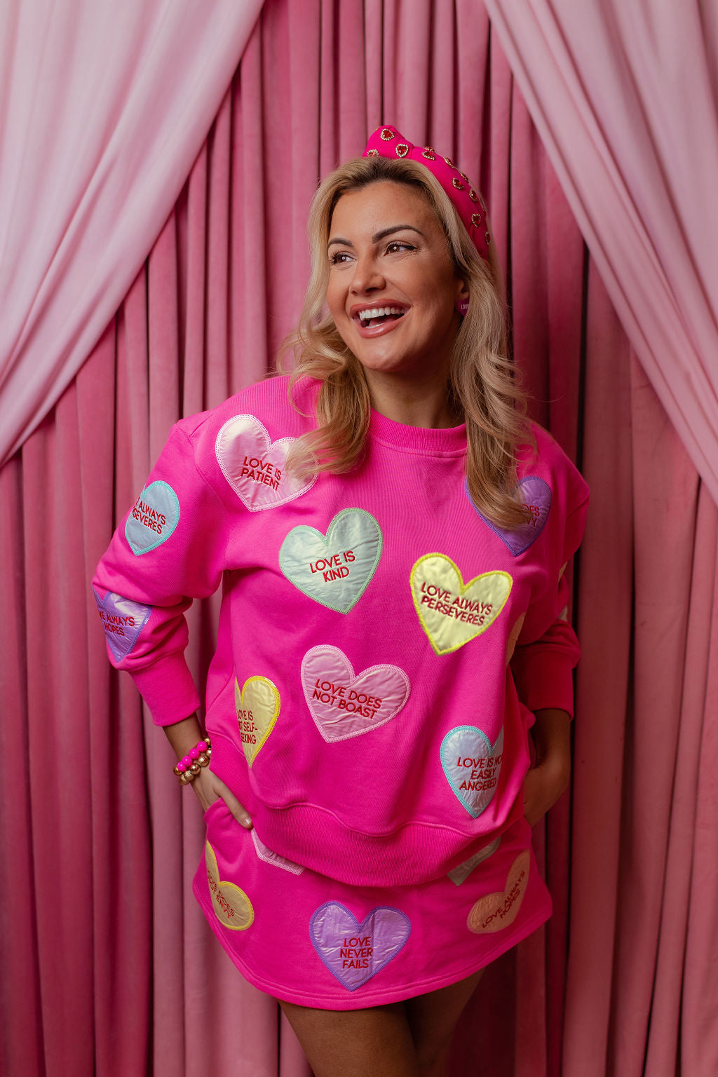 1 Corinthians Candy Hearts Sweatshirt PRE-ORDER (Est. Ship 1/9)